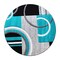 Flash Furniture Turquoise 5' x 5' Geometric Abstract Area Rug KP-RG953-55-TQ-GG - alternate 5